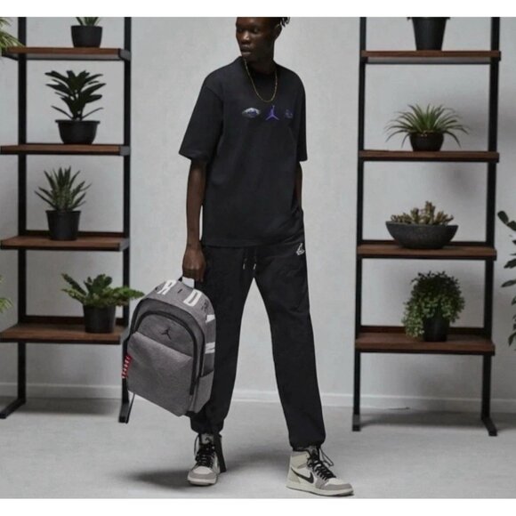 New! Nike Jordan Air Patrol Backpack 1Size for 15" Laptop Storage | 9A0172-GEH - Picture 8 of 13